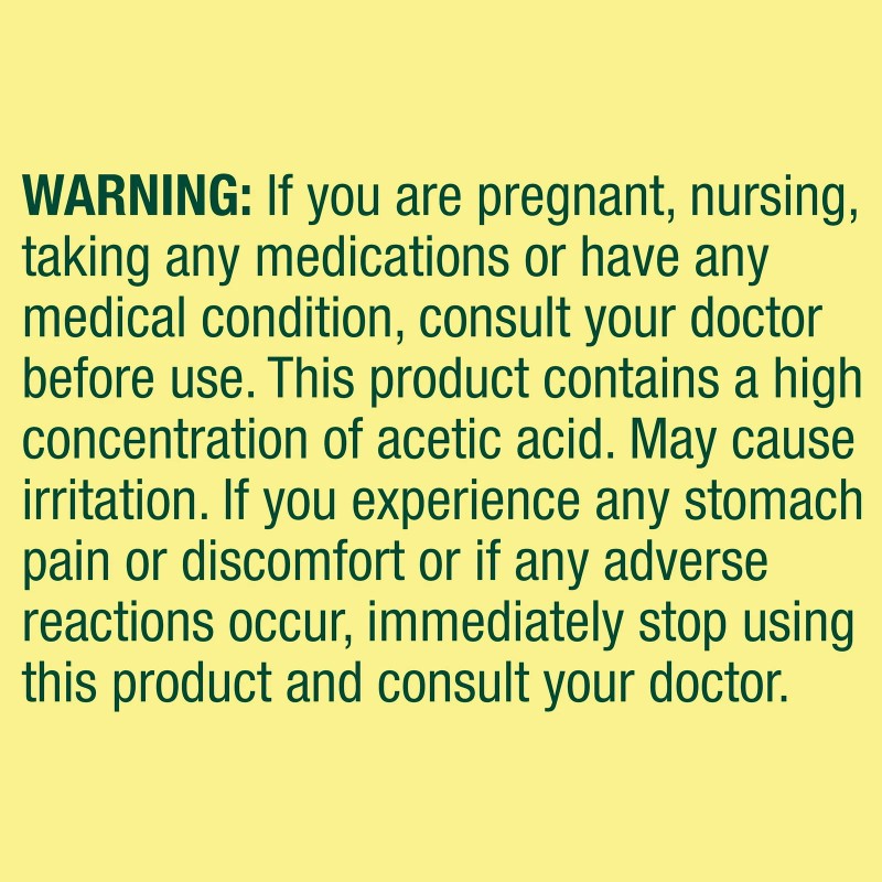 Spring Valley Apple Cider Vinegar Dietary Supplement Capsules 450mg 250