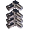CESS - Conector F-Jack coaxial de ángulo recto a F-Quick