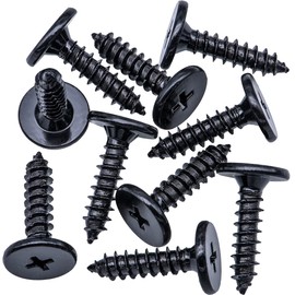 Rexka 10pcs Bumper Cover Fender Liner Splash Shield Screw Retainer 90103-TA0-000 Compatible with Honda Acura Accord Civic CR-V CR-Z Crosstour Fit HR-V Insight Odyssey Passport Pilot Ridgeline