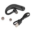 Wireless Headphones Noise Canceling Bluetooth Earpiece with Ear Hook for