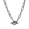 Liebeskind Anchor Chain, Stainless Steel, 40 cm, Stainless Steel, Black