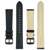 BISONSTRAP Extra Long Strap 20 mm 22 mm, Leather Watch