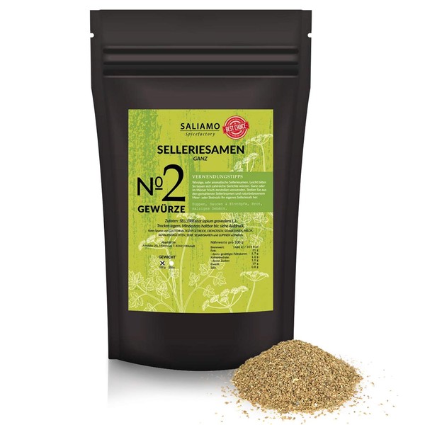 Saliamo Celery Seeds - Whole Grains - Celery Seeds -