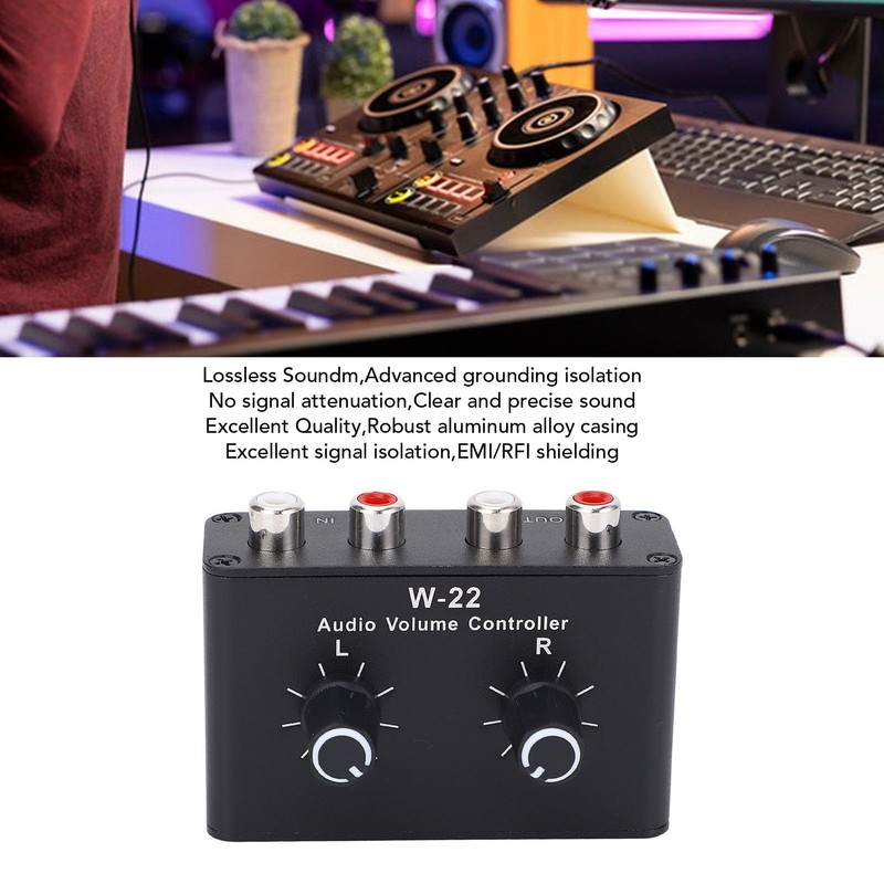 3.5 Mm Audio Volume Controller, Line Volume Control Box, Lossless