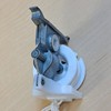 Cord Titler for Horizontal Blinds (Square HP White & Silver,