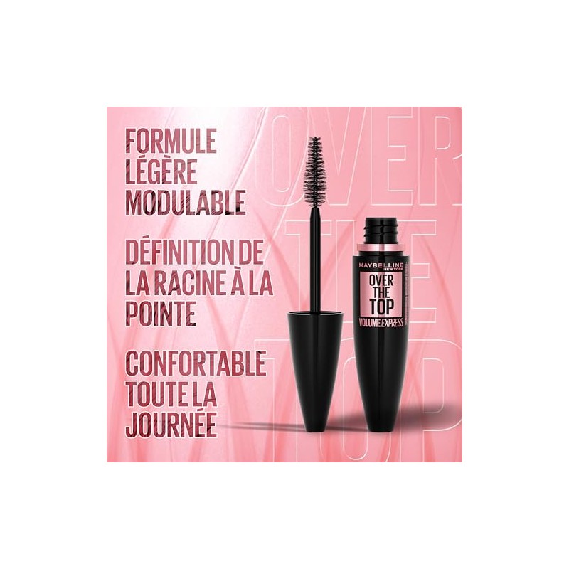 Maybelline Volum'Express Over The Top Mascara - 01 Black