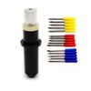 WOLOVO 15pcs/Set 30/45/60 Degrees Mimaki Printer Plotter Cutter Blade with