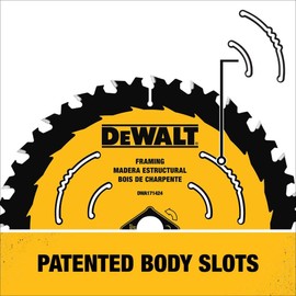DEWALT Circular Saw Blade, 8 1/4 Inch, 40 Tooth, Cross Cutting (DWA181440)