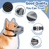 Soft Mesh Dog Muzzle with Reflective Strap - Lightweight Muzzle