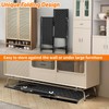 BuyGoe RV Step with Handrail, 2 Steps with Handle RV