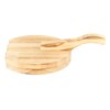 Wooden Dough Pressing Tool Wood Dumpling Skin Presser Home Dumpling