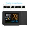 Weather Forecast Temperature Detection Projection Alarm Clock Waterproof Digital Clock