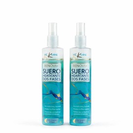 Suero Capilar Bifásico Hidratante para Cabello – Desenredante y Tratamiento para Cabello Maltratado – Serum Capilar que Hidrata, Da Brillo y Protege la Fibra Capilar NEKANE – Kit 2 Piezas 300 ml