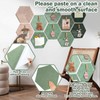 Zhehao Sage Green 15 Pack 12'' Large Hexagon Cork Bulletin