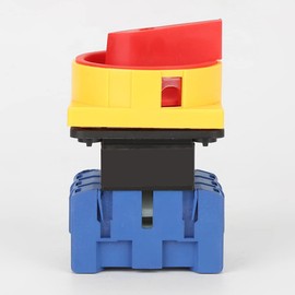 1Pcs Universal Changeover Selector Switch, Power Transfer Switch, 2 Positions, LW30-63A 380V 63A Motor, Water Pump Generators, Rotary Cam Selector