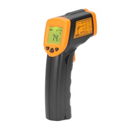 Infrared Thermometer Accurate Measurement Digital Temperature Guns with LCD Backlit Display for Home Laboratory