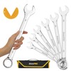 GRENPRO Metric Wrench Set, Large Wrench Set Metric and Standard,