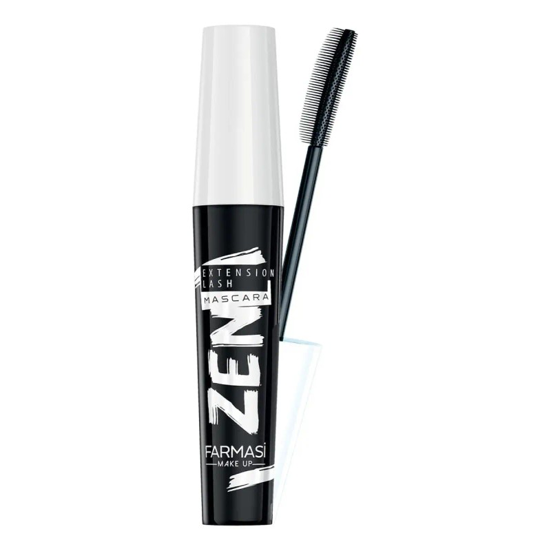 Mascara De Pestañas Zen Extension Lash Farmasi Color Negro