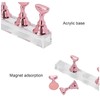 Press On Nails Stand with Magnetic Display for Nail Art