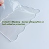 10 Pack Wavy Rectangle Sign with Base, 7 x 5