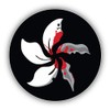 Black Bauhinia Hong Kong Independence Vinyl Sticker Decal