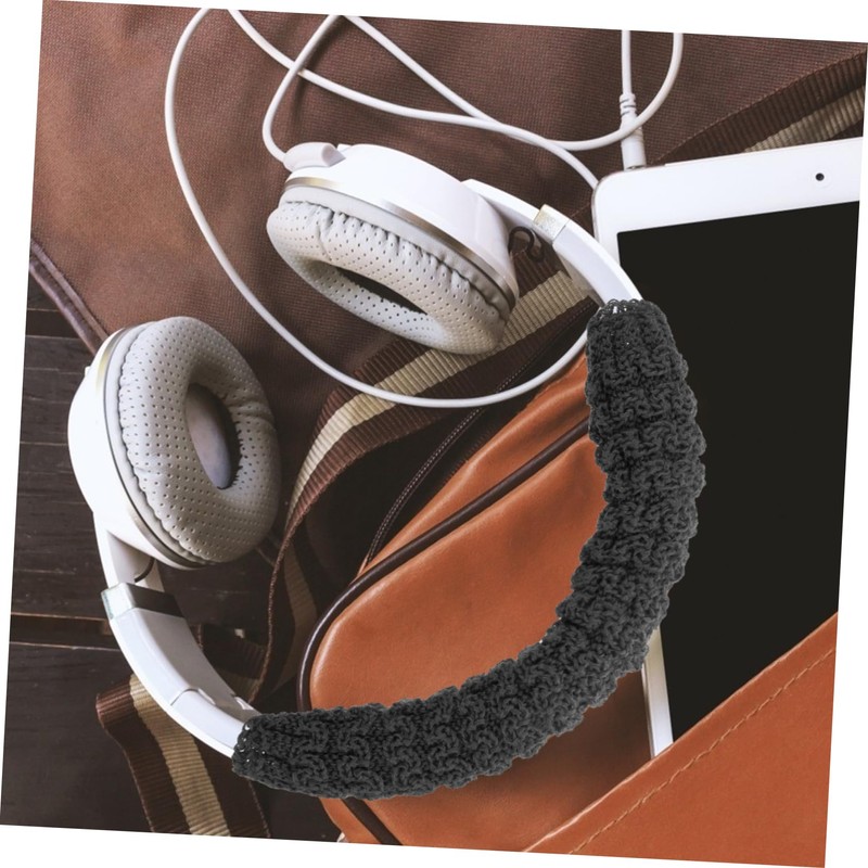 jojofuny Woolen Headphone Protective Cover for Soft Earphone Headband Protector