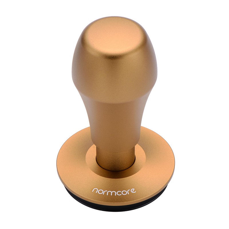 Normcore 58.5mm Coffee Tamper V4, Espresso Barista Hand Tamper, Spring