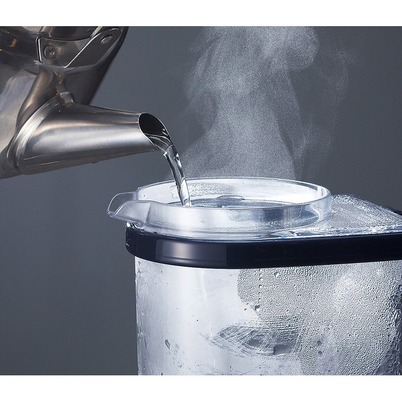 Iwasaki Industries K-1297NB Vertical and Horizontal Handle Pitcher, 0.6 gal