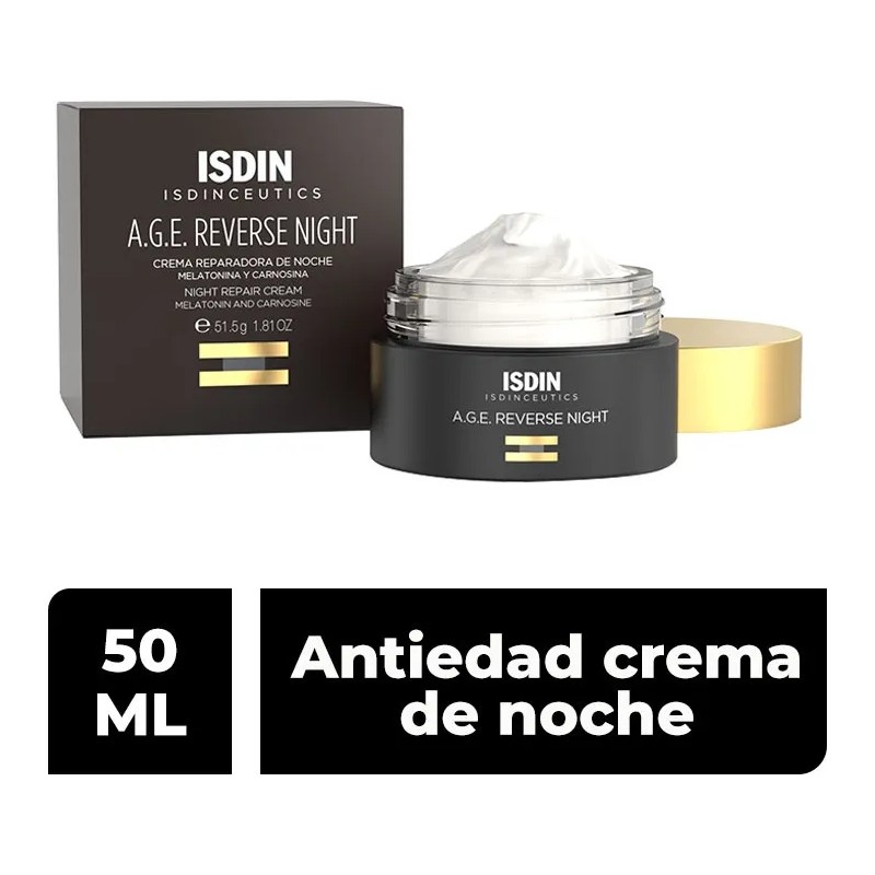 Isdinceutics Age Reverse Night Crema Facial De Noche 50ml Tipo