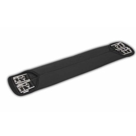 Amesbichler AMKA Neoprene Short Saddle Girth Dressage Girth Black | Belly Strap for Horses Saddle