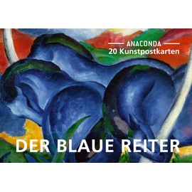 Postkarten-Set Der Blaue Reiter: 18 Kunstpostkarten aus hochwertigem Karton. ca. € 0,28 pro Karte (Anaconda Postkarten, Band 19)