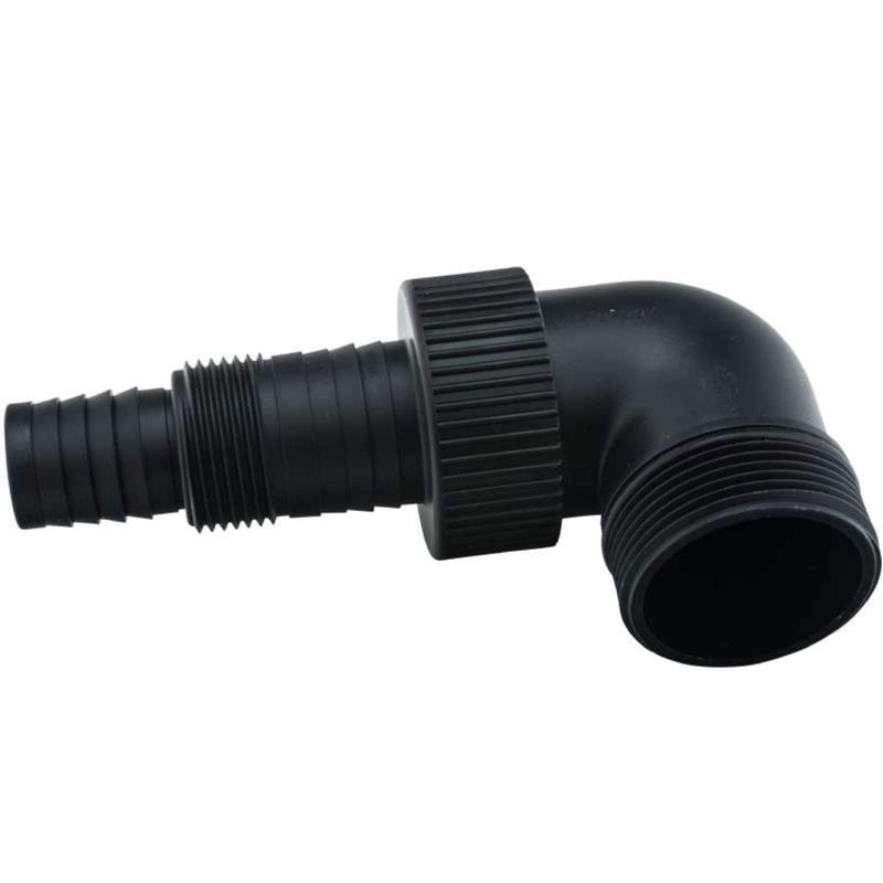 Ribimex Polypropylene Outlet Elbow 90° Angle 1" (26×34mm) and 1"1/2