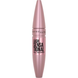 Maybelline Lash Sensational Washable Mascara, Blackest Black, 0.32 fl. oz.