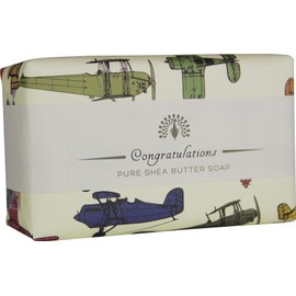 The English Soap Company, Occasions Shea Butter Soap, Congratulations Sandalwood, 200 g