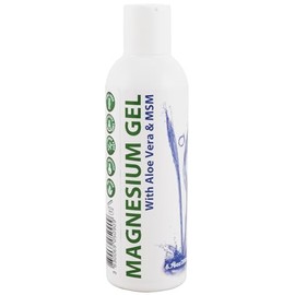 1x Magnesium Gel with Aloe Vera & MSM | 6.76 Oz - 200 ml | Pure Magnesium Chloride | Organic Aloe Vera | Soothes and Relaxes Muscles | Heiltropfen®