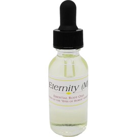 TCEShop Eternity - Type For Men Scented Body Oil Fragrance [Glass Dropper Top - Light Gold - 1 oz.] - ID#36304