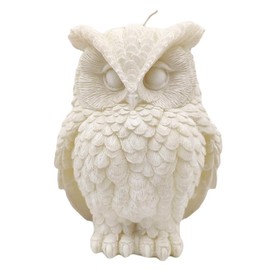 Belafi - Vela Decorativa Aromática Grande con Forma de Búho Ideal para Regalo y para Decorar tu Hogar (Cobre)