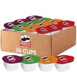 Pringles Potato Crisps Chips, Snack Stacks, Lunch Snacks, Office and Kids Snacks, Variety Pack (36 Cups)