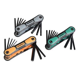 Faithfull x3 Hex Allen Torx Keys Imperial Metric Star XMS18HEXKEY3 FAIHKSTRIPLE