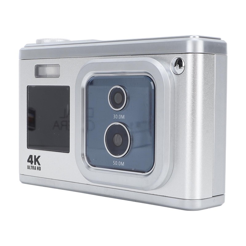Digital Camera 4K HD Dual IPS Screen 50MP 30MP Dual