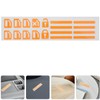 Mikinona 2pcs Car Window Stickers Glow in The Dark Decorative