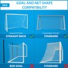 Vallerta Soccer Goal NET. Weatherproof, Polyethylene Twine Net. (18' X