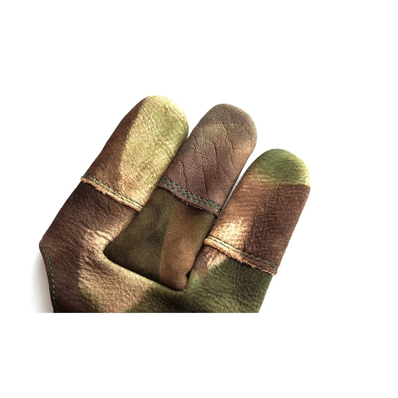 starlingukpkltd Genuine Leather Traditional Archery Gloves Full Tip Shooting Gloves.