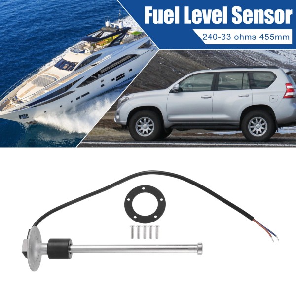 X AUTOHAUX 240-33 Ohms 250mm Fuel Level Sensor Water Level