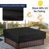 NettyPro Hot Tub Cover Protector Waterproof Outdoor SPA Cover Cap