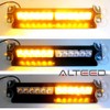 ALTEED LED Light Bar, Yellow Glowing 12 LED Flashlight, Patrump,