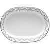 Noritake Eternal Palace Oval Serving Bowl, 32 oz in Grey/White
