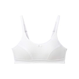 Wacoal Kids Junior STEP 2 CFX270 Wireless Bra, Headwear Type, Girls, white