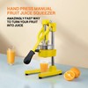 Gowintech Commercial Heavy Duty Cast Iron Hand Press Manual Orange