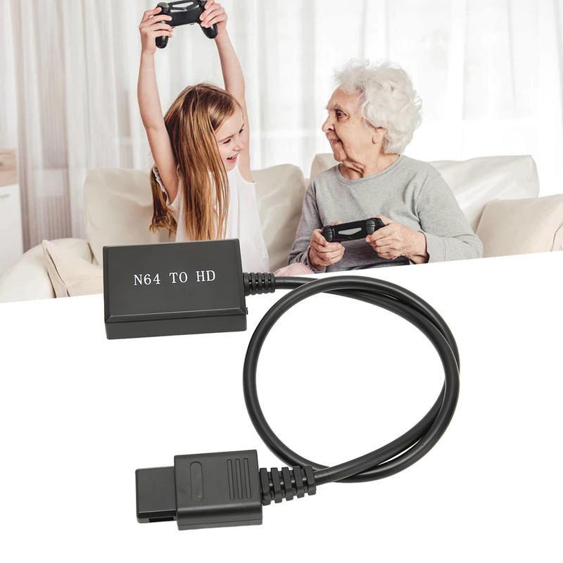 Yoidesu para Convertidores de Adaptador N64 a HDMI, 720P 1080P